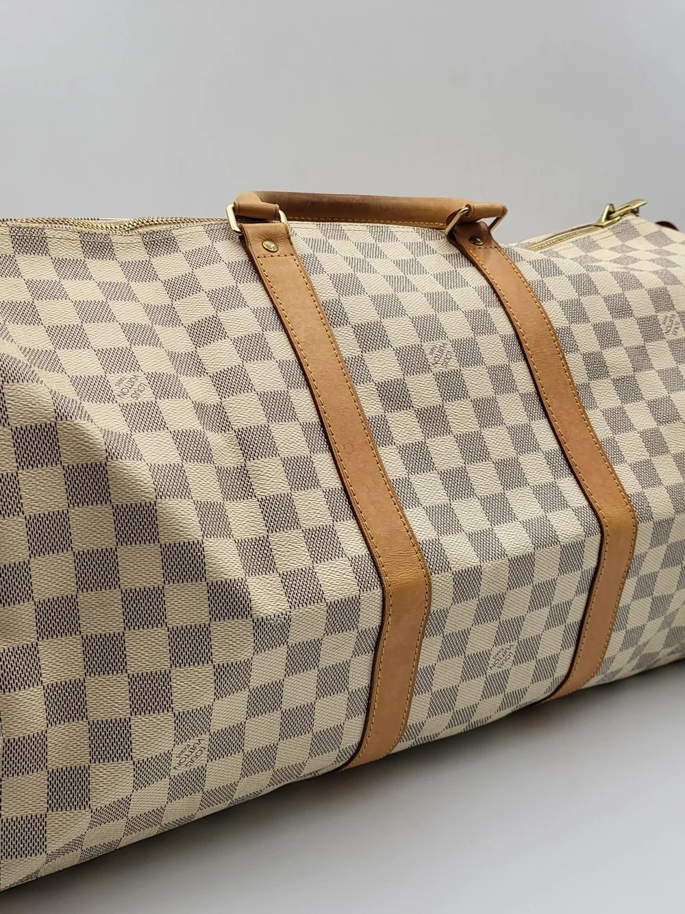 Louis Vuitton Damier Azur Keepall 50..Authentic,.